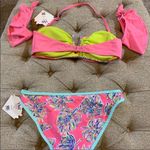 Ymi ‎Bright Colorful Off Shoulder Bikini Photo 5