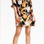 Who What Wear Retro Floral Plus Size Dress Photo 0