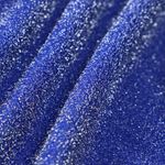 Berlook Navy Lurex Underwire Bikini Top and Navy Solid Lurex Bikini Bottom 32 Blue Size L Photo 5