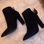 Bamboo Black Bootie Heels Photo 0