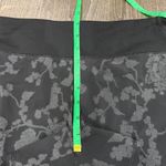 Athleta  Black Tuscan Vine Reflective Ready Set Go Short Photo 7