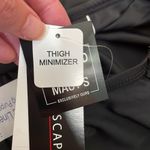 Island Escape Mariposa Ruffled Ruched Swimsuit Skirt size 10 NWT Black Photo 8