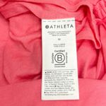 Athleta Ruched Side Fitted Stella Tank Dress In Coral Pink size Medium Photo 1
