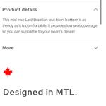 Lole 🆕 Dauphinee bikini bottoms green small Photo 7