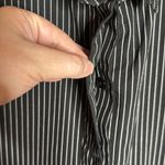 Stella Carakasi Real Life Tunic Stripe Stretch Poplin Black White Size Small Photo 6