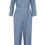 L'Agence Delia Jumpsuit in Pacific Blue Photo 4