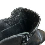 Giani Bernini Vintage  Black Leather Boots with Buckle Details — Size 10M Photo 5