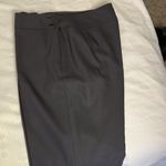 Talbots Classic Women's Gray pant suit Sz 8 P Italian wool blend fully lined Photo 7