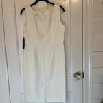 Le Suit 2 Piece Vanilla Ice Dress and Overcoat Set size 8P NWT Photo 4