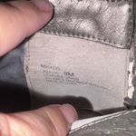 Me Too ruffle romantic suede leather gray heeled ankle boots size 8 Photo 3