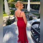 David's Bridal David’s Bridal Red Dress Photo 1