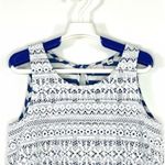 Anthropologie Postmark Tank Top Size Small Swing Trapeze Cropped Lace Layered Photo 2