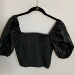 fab'rik Fab’rik Faux Leather‎ top Photo 0