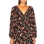 ALC Frank A. L. C Carlo floral wrap mini dress WORN ON TV NEW Photo 0