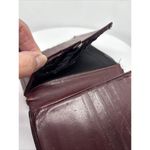 Vtg 1980s Leather Wallet Men Billfold 12 Credit Card Slots Cash Divider *read Brown Photo 5