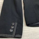 Anne Klein Black Vintage 1970s 100% Wool Women’s Blazer with Peak Lapels Size 4 Photo 7