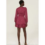 Yumi Kim  Gwen Mini Dress size M Star Printed Starry Sky Plum NWT  Long Sleeve Photo 6