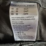 American Eagle  Pants Womens Size 00Short Black Super High Rise Baggy Wide Leg Photo 5