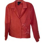 BCBGMAXAZRIA BCBG Red Soft Blazer​ Photo 0