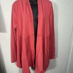 Self Esteem  Coral Long Sleeve Cardigan Size XL EUC Photo 1