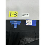 Apt. 9 Womans  Brynn Pullon Casual Pants 24 W Black Straight Midrise NWT Photo 2