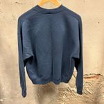 Guess Vintage 90s Navy Blue Embroidered Crewneck Sweatshirt Unisex Large L Y2K Photo 3