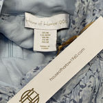 House of Harlow  1960 x REVOLVE Blue Smocked Mini Ruffled Floral Dress Size M Photo 5