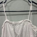 Spaghetti strap, white maxi dress Size M Photo 2