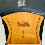 Coach  Heath Block Heel Penny Loafer Mirror Metallic Leather size 9 EUC Photo 7