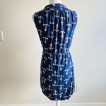 Escapada  Size S Anchor print drawstring waist summer Dress Photo 7