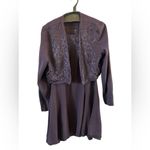 Be Smart‎ Dress TWO PIECE Purple Size 14 Photo 4