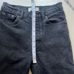 Reformation  Serena Faded Black High Rise Jeans Photo 5