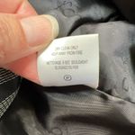 Samuel Dong Black Striped Peplum Bell Sleeve Jacket Photo 10