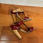 Giuseppe Zanotti  Buckle Burgundy Red Patent Leather Mule size 6.5 Photo 3
