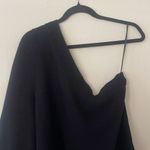 Bar III NWT  Chic Black One-Shoulder Sweater Top Size XXL Photo 6