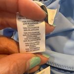 Lemlem  Sky Blue Lena Diamond Jacquard String Bikini Bottoms Sz XS NWT Photo 6