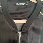 BLANK NYC  Black Bomber Jacket Photo 3