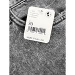 Free People  Distressed Maggie Mid Rise Black Bottlerocket Jeans 30 New Photo 3