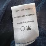 Lush Clothing Lush white navy and burgundy geometric print V-neck shirt dress size small Photo 8