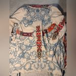 Johnny Was  Multicolor Embroidered Cardigan Photo 2