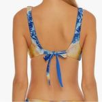 Becca  Bralette Bikini Top Size M Over the Rainbow Tie‎ Dye Reversible Photo 1