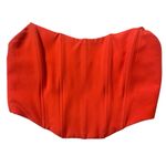 White Fox Boutique • White Fox Patience strapless corset crop top top red small Photo 2