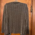 John Roberts gold shimmer top. Great for New Year’s party. Connected tan… Size undefined Photo 1