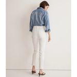 Madewell New! Stovepipe Jeans in pure white, women size 26 Photo 2