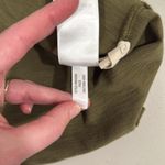 Madewell  Deep Olive Green T-Shirt Long Sleeve Relaxed Fit Large EUC Photo 9