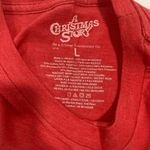 A Christmas Story "I shot my eye out!" T Shirt Red Size L Photo 3