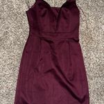 Oasis  Purple Satin Cocktail Dress Photo 0