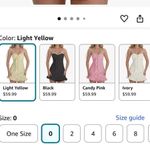 Yellow homecoming dress Size 0 Photo 2