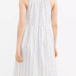 Loft Spaghetti Strap Swiss Dot MIDI Dress Photo 2