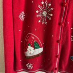 All Points Snow Globe Christmas Cardigan Photo 4